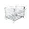 Durastar Wire Container 48x40x38H 2 Swvl/2 Rigid Poly/Poly Casters 15403-5" PTU Casters - alternate 1